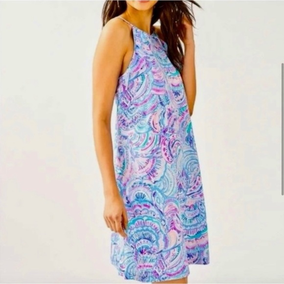 Lilly Pulitzer Ollie Dress with halter neckline - XL - Picture 2 of 9